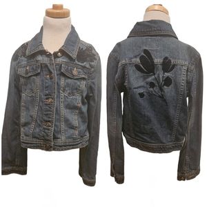 EUC | Kids | Roebuck & Co | Denim Embroidered Jacket | Size: Med (10/12)